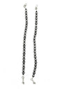 Mominos Fashion Kamal Johar Oxidised Silver Butterfly Anklets