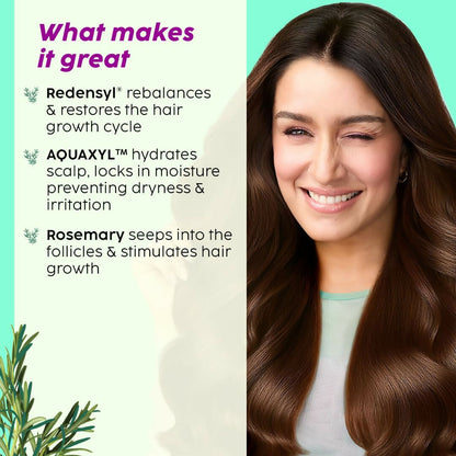 PLIX The Plant Fix Rosemary Hair Growth Advanced Hair Spray For Fuller, Thicker Hair