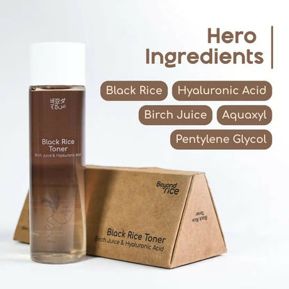 Beyond Rice Black Rice Toner - Birch Juice & Hyaluronic Acid