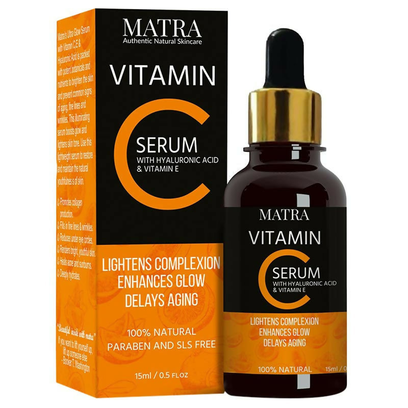 Matra Vitamin C Ultra Glow Serum Helps Lightening Complexion & Delays Aging