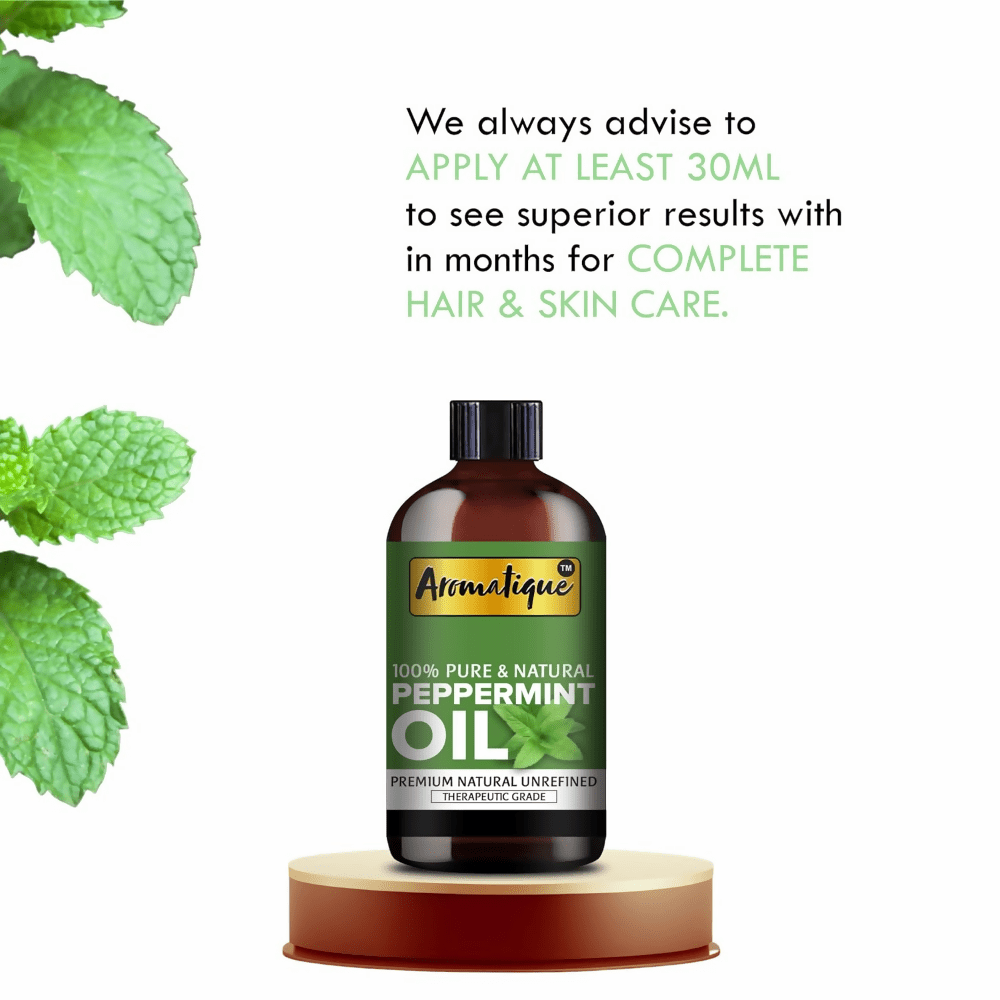 Aromatique Peppermint Essential Oil for Hair,Skin