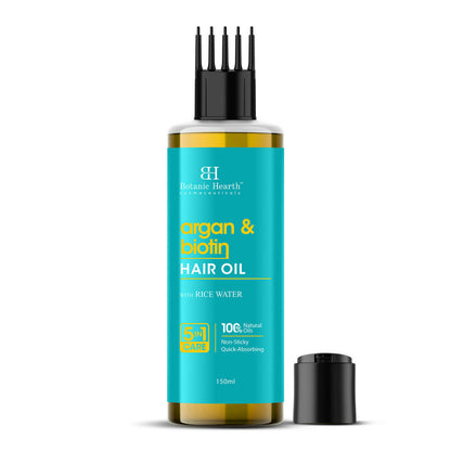 Botanic Hearth Argan & Biotin Hair Oil