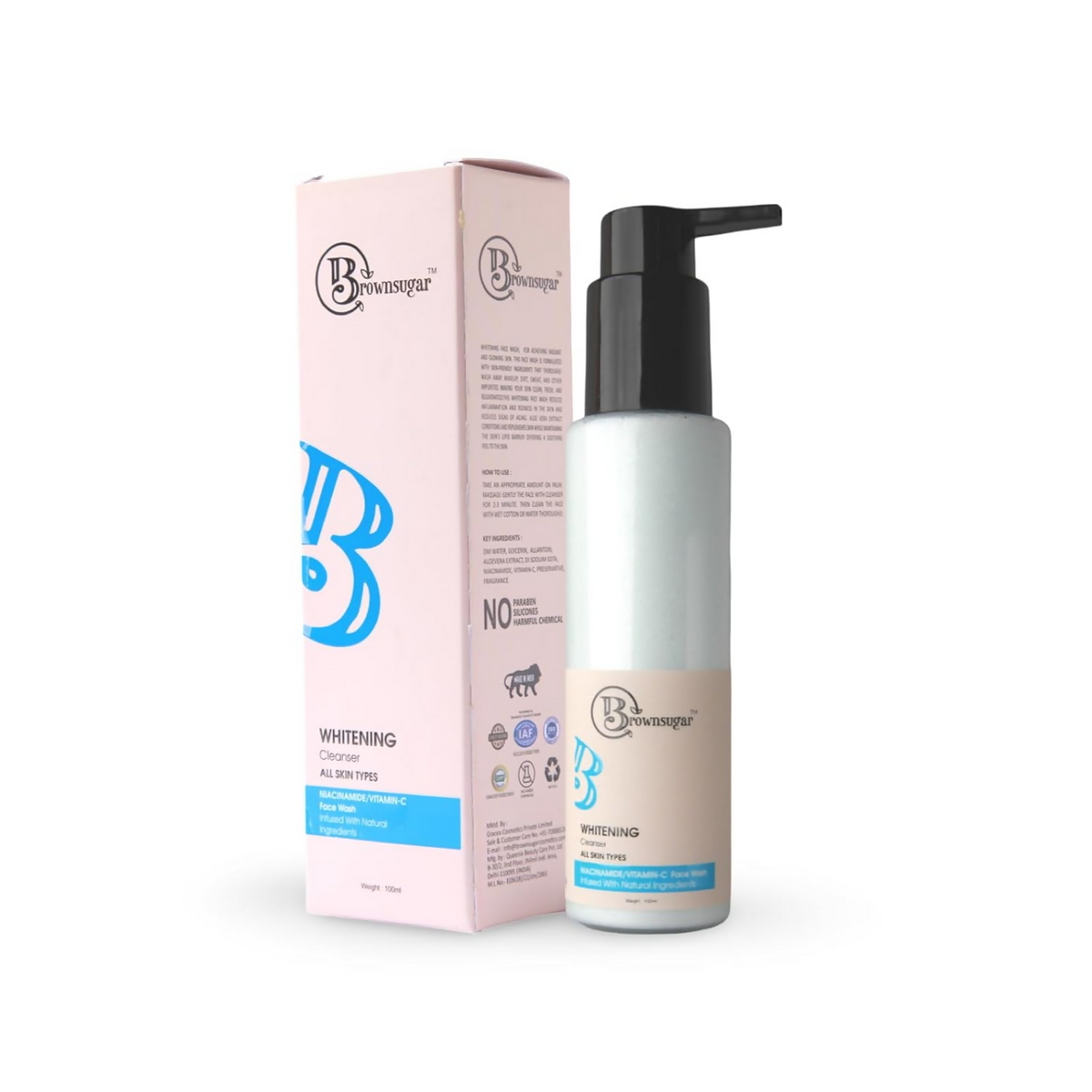 Brownsugar Gentle Face Cleanser for Instant Brightness