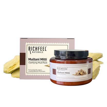 Richfeel Multani Mitti Powder (Fuller's Earth) For Soft
