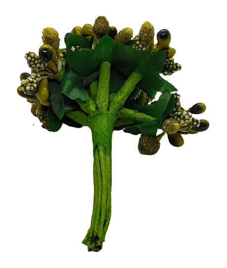 Dark Green Artificial Flower Pollens
