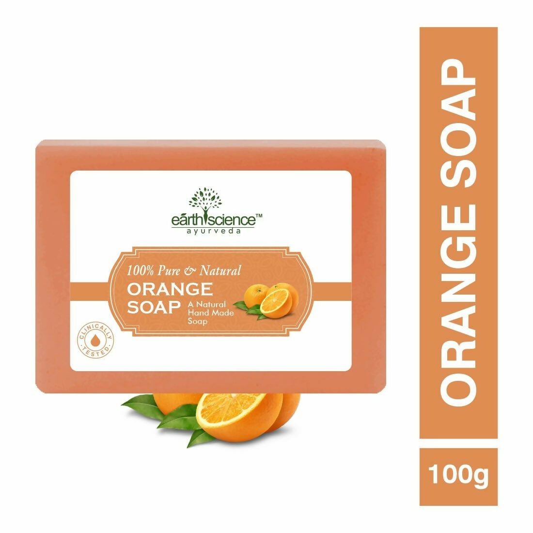 Earth Science Ayurveda Orange Bath Soap