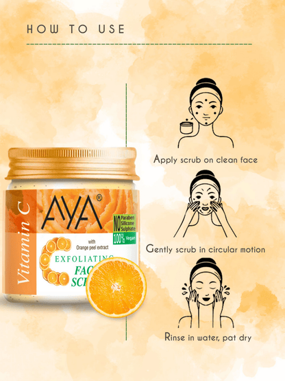 AYA Vitamin C Exfoliating Face Scrub