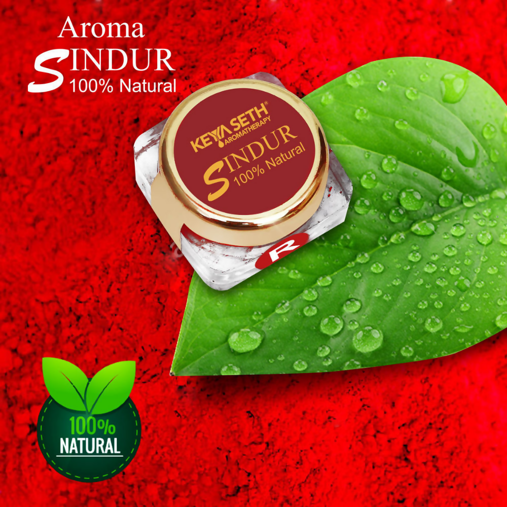 Keya Seth Aromatherapy 100% Natural Red Sindoor Powder