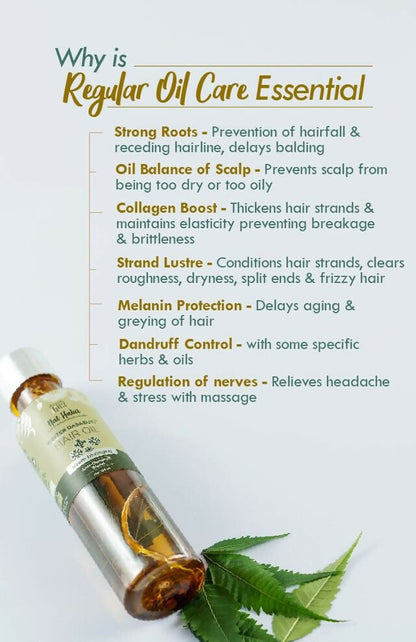 Nat Habit Neem Bhringraj Winter Hair Oil