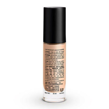 Lakme Forever Matte Longwear Foundation - Cool Ivory