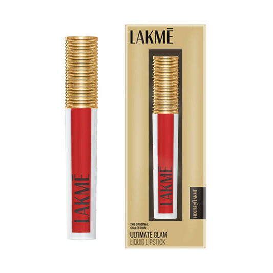 Lakme Ultimate Glam Matte Liquid Lipstick - Red Revival