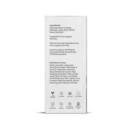 Juicy Chemistry Bulgarian Rose Water Toner for brighter skin