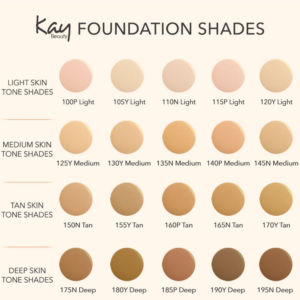 Kay Beauty By Katrina Kaif Hydrating Foundation - 100P Light
