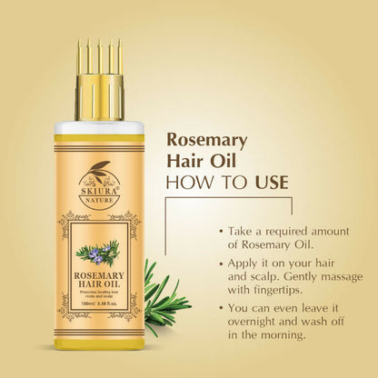 Skiura Nature Rosemary Oil For Fast Hair Growth And Healthy Scalp