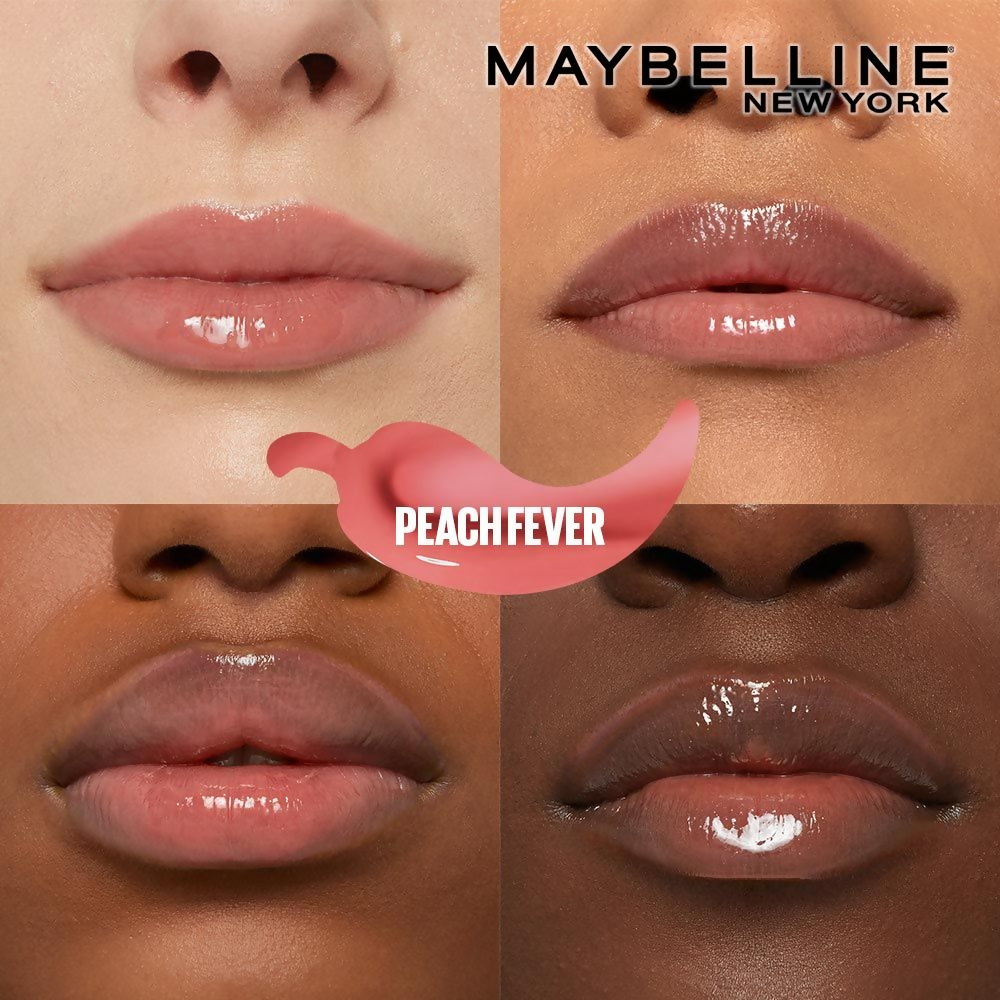 Maybelline New York Lifter Plump - Plumping Lip Gloss - Peach Fever
