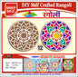 Stickerbazaar MDF Crafted Rangoli