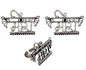 Silver-Plated Alloy Silver Oxidised Ring And Earring Combo - The Pari