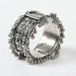 Mominos Fashion Joharkamal Oxidised Silver-Plated Ghungroo Handcraft Bracelet - Design 027