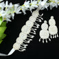 Mominos Fashion Johar Kamal Handicraft Pearls Necklace with Earrings For Women