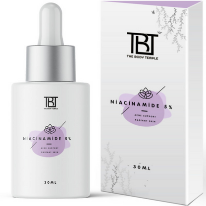 The Body Temple 5% Niacinamide Face Serum