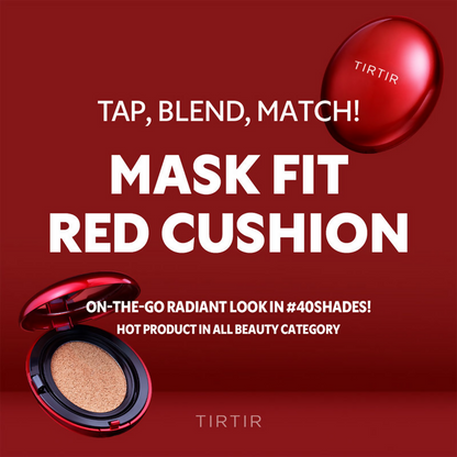 Tirtir Mask Fit Red Mini Cushion Foundation - 40N Cinnamon