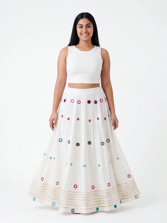 Lehenga Skirt : garba chaniya