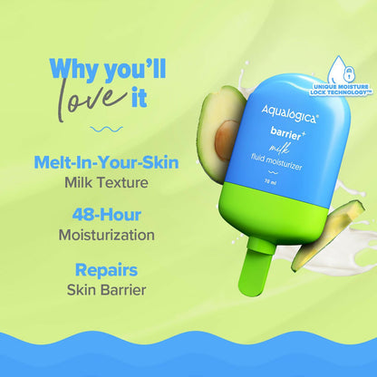 Aqualogica 5 Barrier+ Milk Fluid Moisturizer