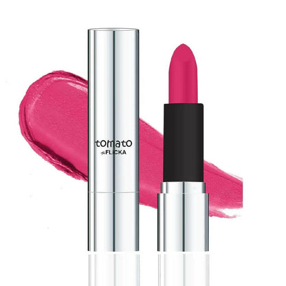 FLiCKA Tomato Matte Finish Lipstick Shade 17 - Pink