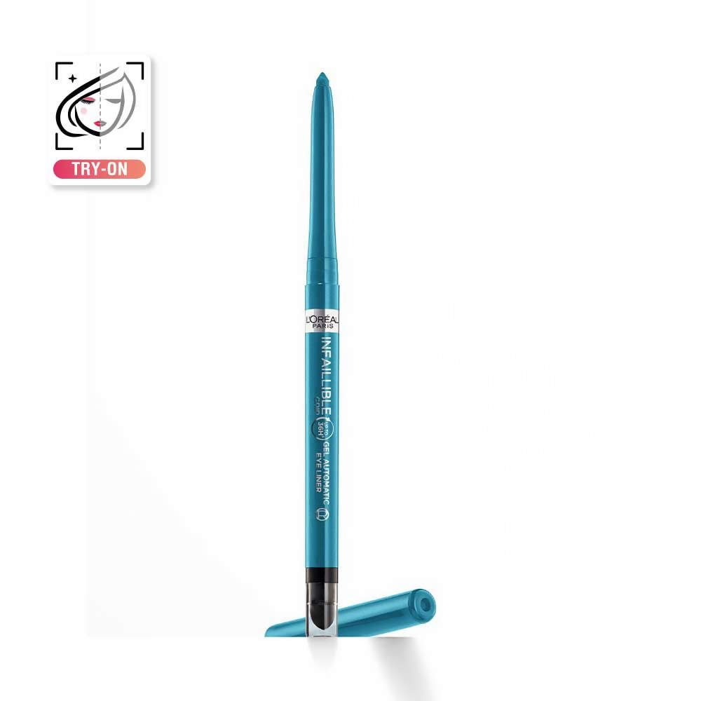 L'Oreal Paris Infaillible Grip Upto 36H Gel Automatic Eye Liner - 007 Turquoise