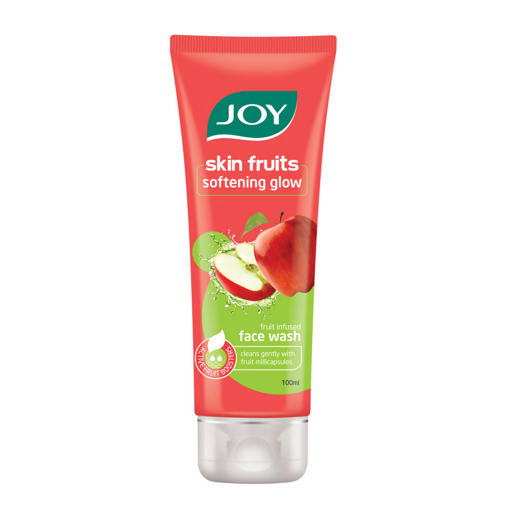 Joy Apple Face Wash For Skin Softening Dead Skin Removal & Exfoliation