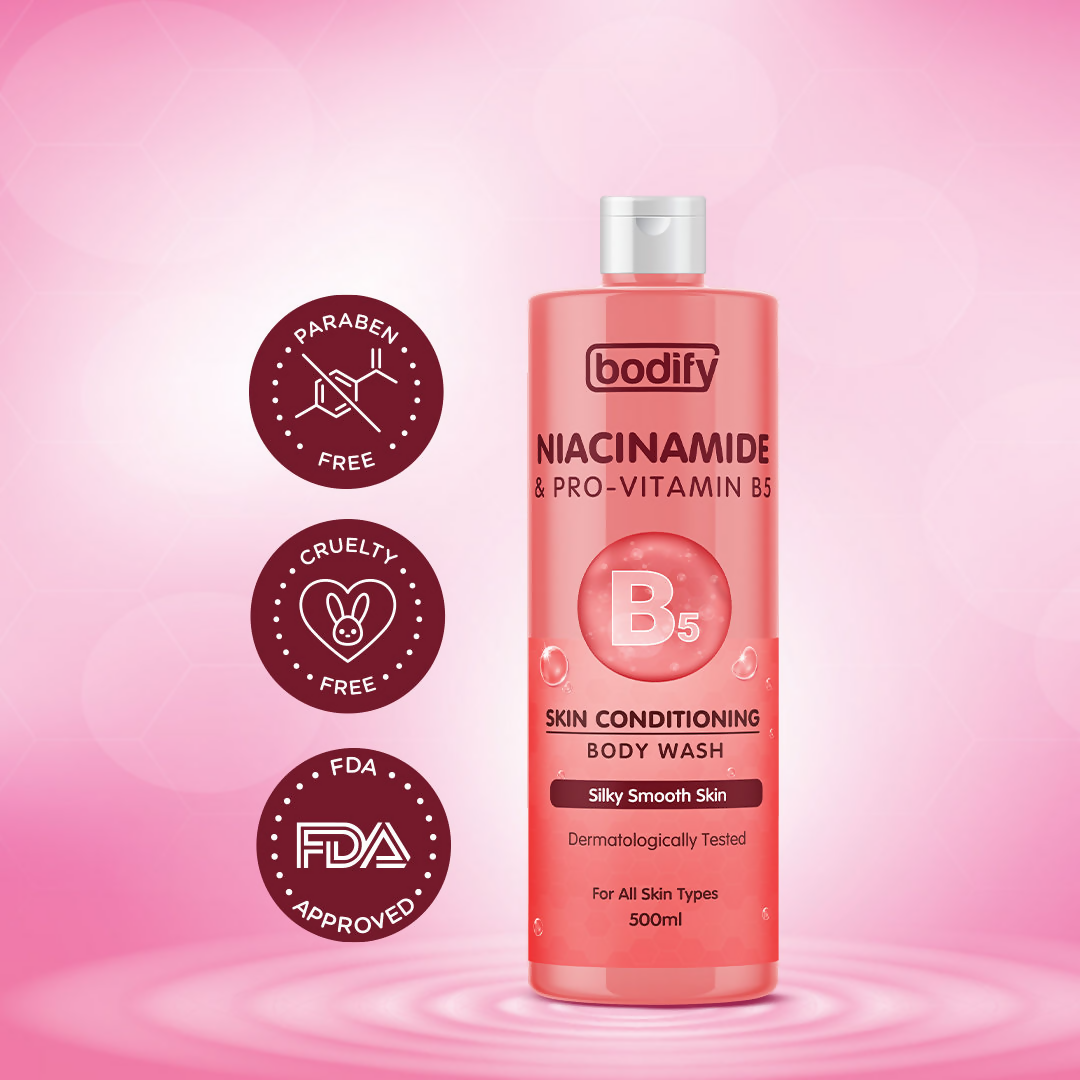 Bodify Niacinamide & Pro-Vitamin B5 Skin Conditioning Body Wash