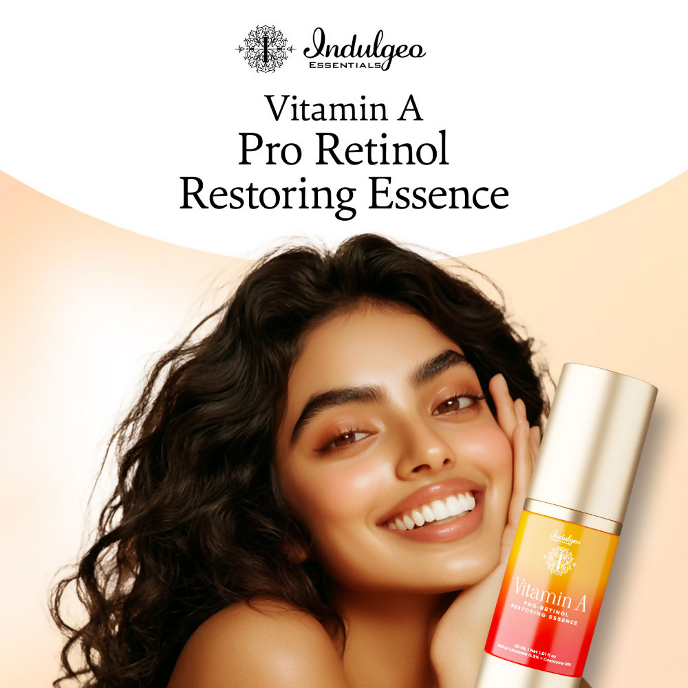 Indulgeo Essentials Vitamin A Pro-Retinol Restoring Essence Serum