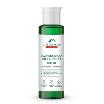 Alps Goodness Lavender, Argan Oil & Vitamin E Hair Oil