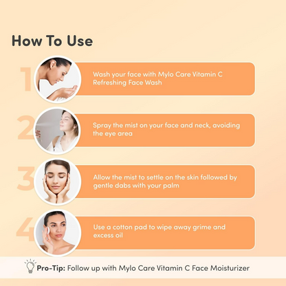 Mylo Care Vitamin C Toner with Witch Hazel Cucumber & Green Tea