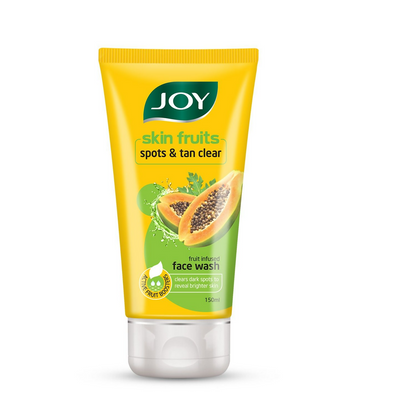Joy De Tan Papaya Face Wash For Dark Spots Tan & Dead Skin Removal