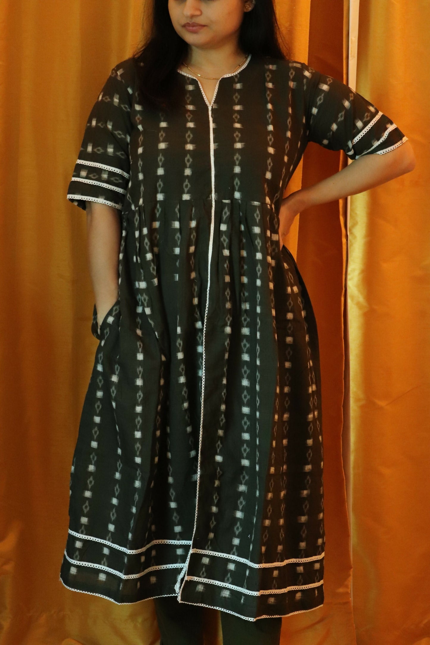 Earthyweaves Mangalya Sambalpuri Kurta