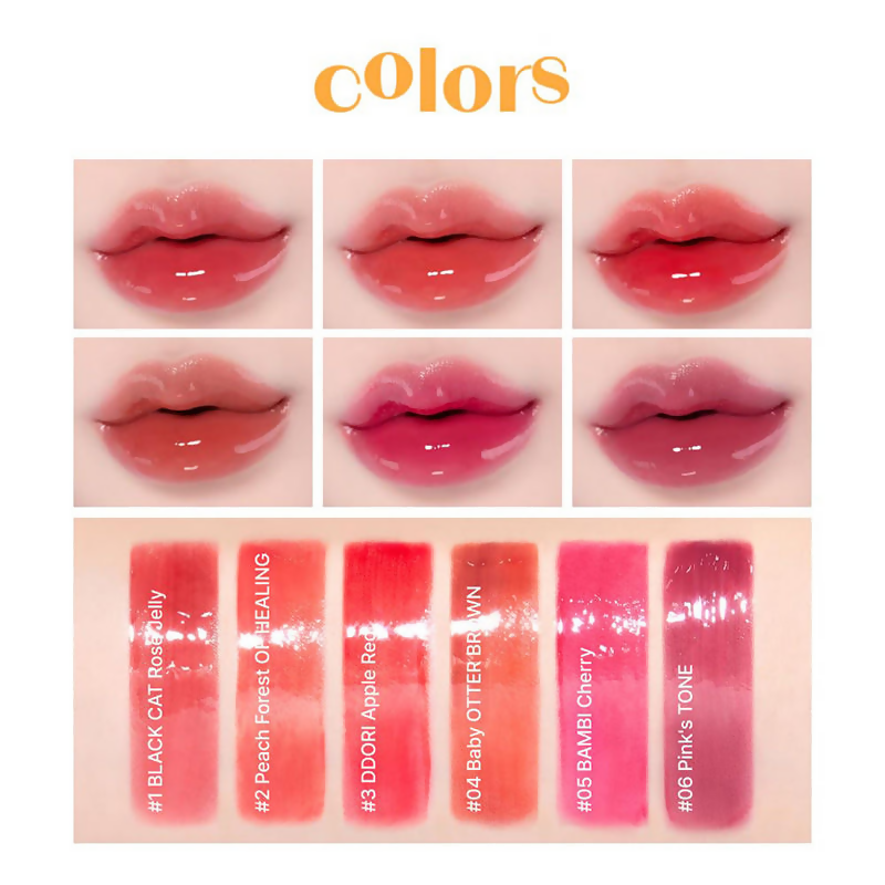 Etude House Over Glowy Tint - 05 Bambi Cherry