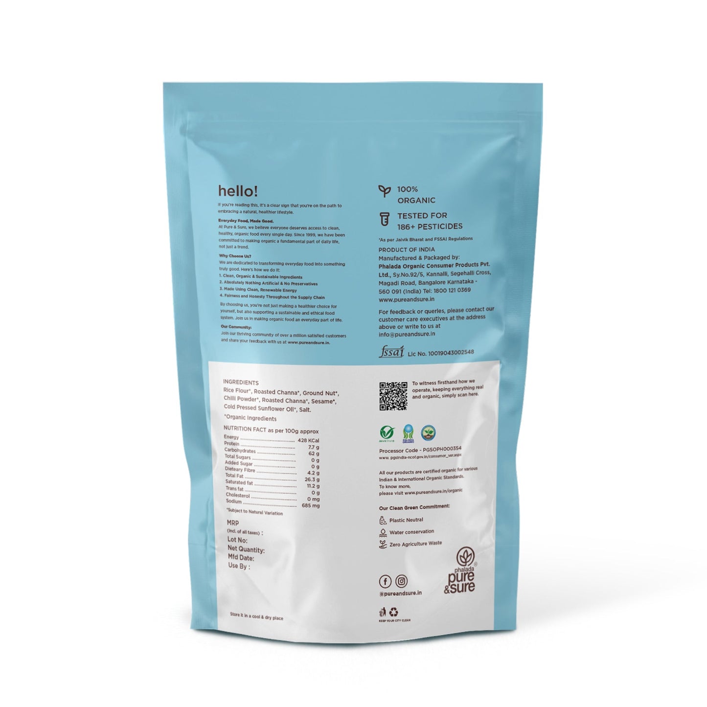 Pure & Sure Organic Nippat