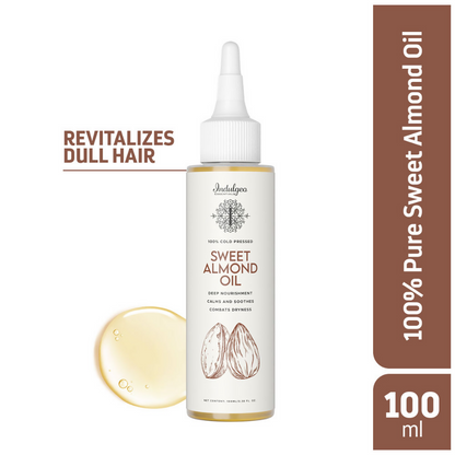 Indulgeo Essentials Cold Pressed Sweet Almond Oil