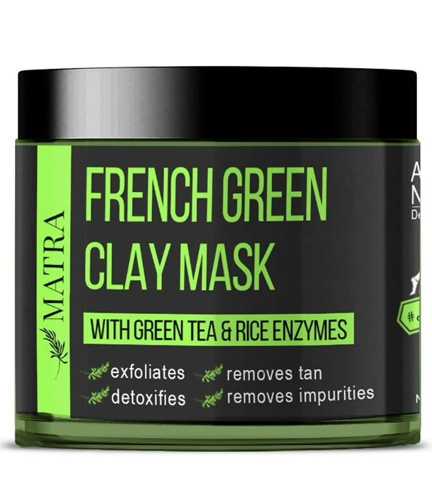 Matra French Green Clay Mask With Green Tea & Rice Enzymes