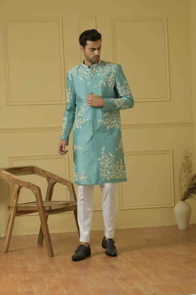 The Refined Timeless Sherwani by Hilo Design