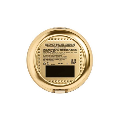 Lakme 9 To 5 Hya Matte Pressed Powder - Almond