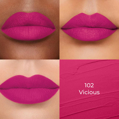 Colors Queen Hold Up Full Day Non Transfer Lipstick - Viciois