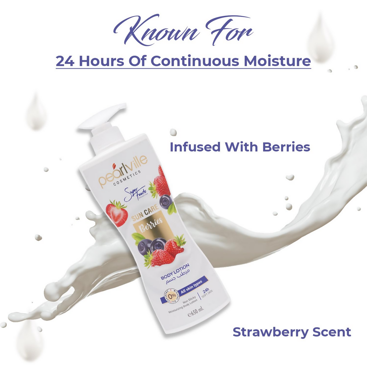 Pearlville Suncare Berries Body lotion
