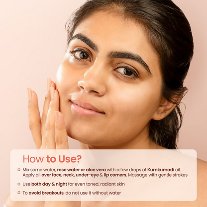 Nat Habit 100% Taila-Paka Kumkumadi Tailam Face Oil