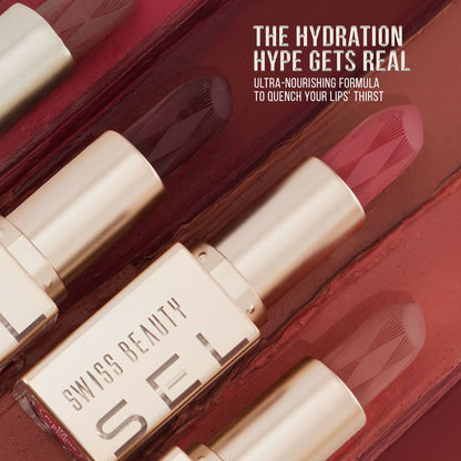 Swiss Beauty Select Creme Touch Hydrating Lipstick - 2 Natural Nude