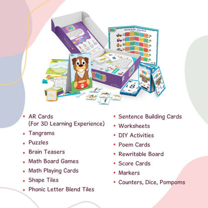 ClassMonitor Mini Learning Kit with Free Mobile App 14+ Learning & Education Topics for Preschool Learning Activities for Age 3 - 5 Years