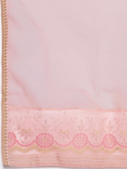 Ahalyaa Women's Traditional wear Kurta Set - Pink