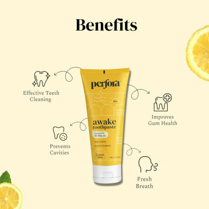 Perfora Awake Toothpaste Lemon Mint