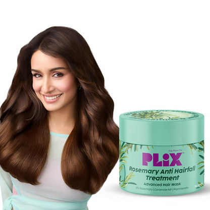 PLIX The Plant Fix Rosemary Anti-Hair Fall Treatment Advanced Hair Mask With 3% Rosemary Extract